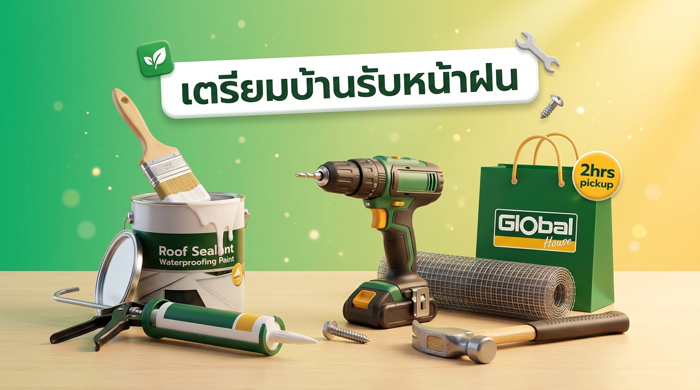 ทำไมปี 2026 ต้องเตรียมบ้านรับหน้าฝนมากกว่าที่เคย?